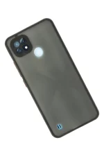 Newface Realme C21 Kılıf Montreal Silikon Kapak - Siyah - Görsel 2