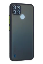 Newface Realme C21Y Kılıf Montreal Silikon Kapak - Lacivert - Görsel 3