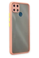 Newface Realme C25 Kılıf Montreal Silikon Kapak - Pembe - Görsel 2