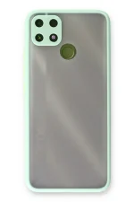 Newface Realme C25 Kılıf Montreal Silikon Kapak - Turkuaz