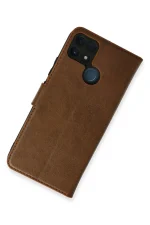 Newface Realme C25 Kılıf Trend S Plus Kapaklı Kılıf - Taba - Görsel 2