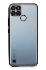 Newface Realme C25Y Kılıf Razer Lensli Silikon - Siyah - Görsel 2