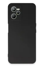 Newface Realme C35 Kılıf First Silikon - Siyah - Görsel 2