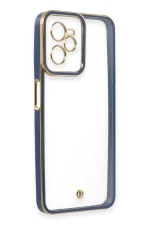 Newface Realme C35 Kılıf Liva Lens Silikon - Mavi - Görsel 3