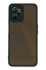 Newface Realme C35 Kılıf Montreal Silikon Kapak - Yeşil