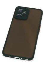 Newface Realme C35 Kılıf Montreal Silikon Kapak - Yeşil - Görsel 4