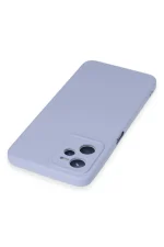 Newface Realme C35 Kılıf Nano içi Kadife Silikon - Lila - Görsel 3