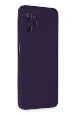 Newface Realme C35 Kılıf Nano içi Kadife Silikon - Mor - Görsel 2