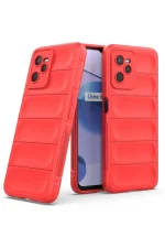 Newface Realme C35 Kılıf Optimum Silikon - Kırmızı - Görsel 2