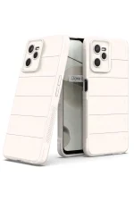 Newface Realme C35 Kılıf Optimum Silikon - Krem - Görsel 2