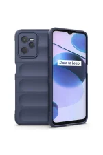 Newface Realme C35 Kılıf Optimum Silikon - Lacivert