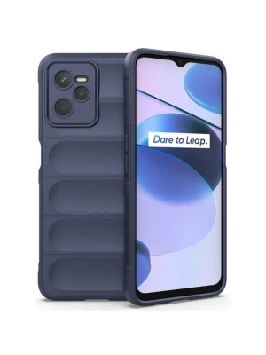 Newface Realme C35 Kılıf Optimum Silikon - Lacivert