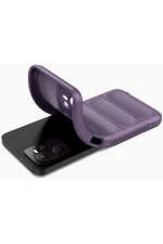 Newface Realme C35 Kılıf Optimum Silikon - Mor - Görsel 4