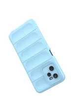 Newface Realme C35 Kılıf Optimum Silikon - Sky Blue - Görsel 5