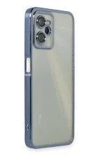 Newface Realme C35 Kılıf Razer Lensli Silikon - Açık Mavi - Görsel 2