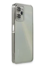 Newface Realme C35 Kılıf Razer Lensli Silikon - Gümüş - Görsel 2