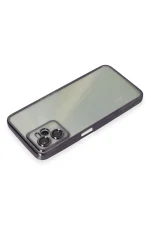 Newface Realme C35 Kılıf Razer Lensli Silikon - Mor - Görsel 3