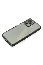 Newface Realme C35 Kılıf Razer Lensli Silikon - Siyah - Görsel 4