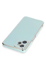 Newface Realme C35 Kılıf Volet Silikon - Açık Yeşil - Görsel 3