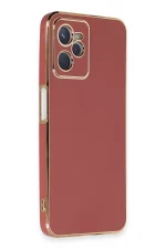 Newface Realme C35 Kılıf Volet Silikon - Kırmızı - Görsel 2