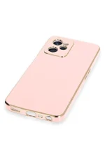 Newface Realme C35 Kılıf Volet Silikon - Pembe - Görsel 4