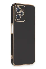 Newface Realme C35 Kılıf Volet Silikon - Siyah - Görsel 2