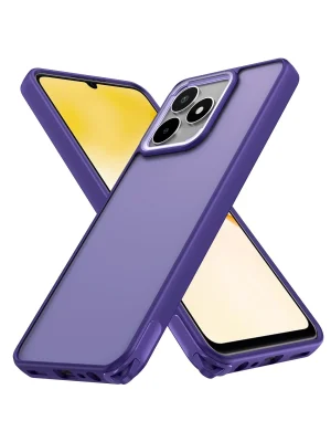 Newface Realme C53 Kılıf Elegant Kapak - Derin Mor