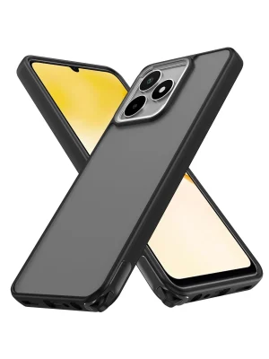 Newface Realme C53 Kılıf Elegant Kapak - Siyah