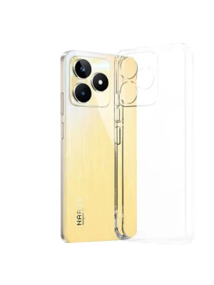 Newface Realme C53 Kılıf Lüx Şeffaf Silikon