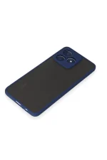 Newface Realme C53 Kılıf Montreal Silikon Kapak - Lacivert - Görsel 4