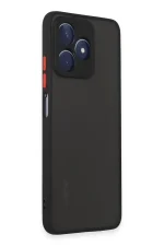 Newface Realme C53 Kılıf Montreal Silikon Kapak - Siyah - Görsel 2