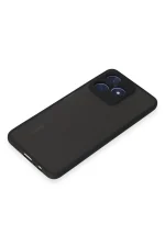 Newface Realme C53 Kılıf Montreal Silikon Kapak - Siyah - Görsel 4