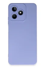 Newface Realme C53 Kılıf Nano içi Kadife Silikon - Lila
