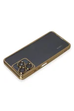 Newface Realme C53 Kılıf Razer Lensli Silikon - Gold - Görsel 3