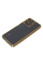 Newface Realme C53 Kılıf Razer Lensli Silikon - Gold - Görsel 4