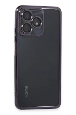 Newface Realme C53 Kılıf Razer Lensli Silikon - Mor