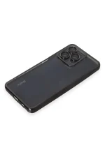 Newface Realme C53 Kılıf Razer Lensli Silikon - Siyah - Görsel 4