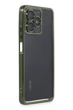 Newface Realme C53 Kılıf Razer Lensli Silikon - Yeşil - Görsel 2