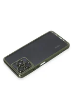 Newface Realme C53 Kılıf Razer Lensli Silikon - Yeşil - Görsel 3