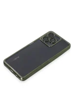 Newface Realme C53 Kılıf Razer Lensli Silikon - Yeşil - Görsel 4