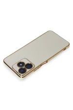 Newface Realme C53 Kılıf Volet Silikon - Beyaz - Görsel 3