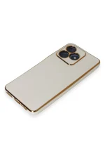 Newface Realme C53 Kılıf Volet Silikon - Beyaz - Görsel 4