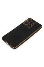 Newface Realme C53 Kılıf Volet Silikon - Siyah - Görsel 4