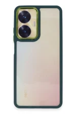 Newface Realme C55 Kılıf Dora Kapak - Haki Yeşil