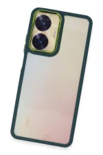 Newface Realme C55 Kılıf Dora Kapak - Haki Yeşil - Görsel 3