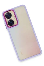 Newface Realme C55 Kılıf Dora Kapak - Lila - Görsel 4