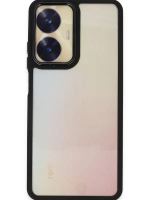 Newface Realme C55 Kılıf Dora Kapak - Siyah