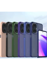 Newface Realme C55 Kılıf Elegant Kapak - Lacivert - Görsel 4