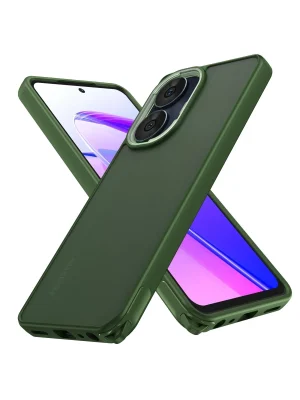 Newface Realme C55 Kılıf Elegant Kapak - Yeşil