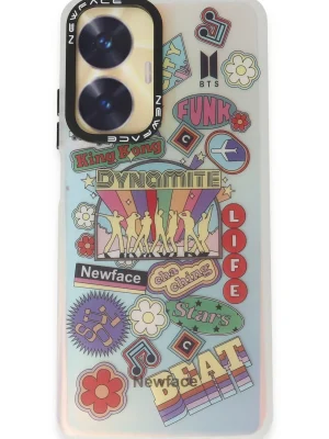 Newface Realme C55 Kılıf Estoril Desenli Kapak - Estoril - 14